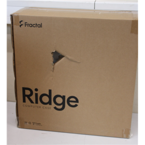 SALE OUT. Fractal Design Ridge White Mini ITX | Fractal Design Ridge | FD-C-RID1N-12 | Black | Mini ITX | DAMAGED PACKAGING | SFX, SFX-L
