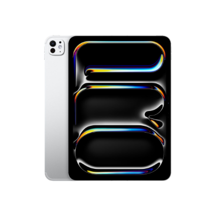 Apple | iPad Pro | 11 " | Silver | OLED, Ultra Retina XDR, Nano-texture glass | 2420 x 1668 pixels | Apple M5 | 16 GB | 1000 GB | Wi-Fi | Front camera | 12 MP | Rear camera | 12 MP | Bluetooth | 6 | iPadOS | USB-C charging cable - Image 2