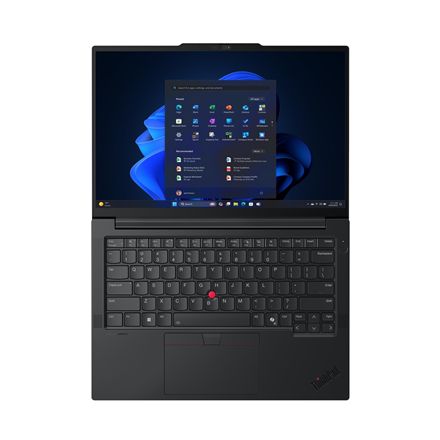 Lenovo ThinkPad E14 G7 Intel | Black | 14 " | IPS | WUXGA | 1920 x 1200 pixels | Anti-glare | Intel Core Ultra 7 | 258V | 32 GB | Soldered LPDDR5x | Solid-state drive capacity 512 GB | Intel Arc Graphics 140V | Windows 11 Pro | 802.11ax | Bluetooth version 5.3 | Keyboard language English | Keyboard backlit | Warranty 36 month(s) | Battery warranty 12 month(s) - Image 6