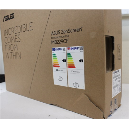 Asus SALE OUT. ZenScreen MB229CF | 21.5 " | IPS | FHD | 16:9 | 100 Hz | 5 ms | 1920 x 1080 pixels | 250 cd/m² | Warranty 22 month(s) | DAMAGED PACKAGING - Image 4
