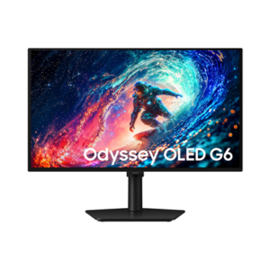 Samsung Odyssey OLED G6 G61SH | 27 " | OLED | QHD | 16:9 | 240 Hz | 0.03 ms | 2560 x 1440 pixels | 200 cd/m² | HDMI ports quantity 1 | Black