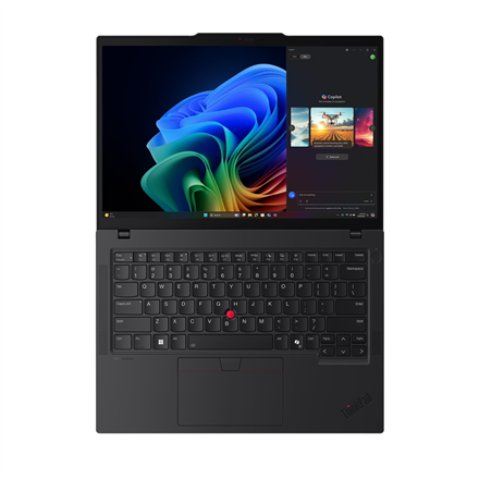 Lenovo ThinkPad T14 G6 Intel | Black | 14 " | IPS | WUXGA | 1920 x 1200 pixels | Anti-glare | Intel Core Ultra 5 | 228V | 32 GB | Soldered LPDDR5x | Solid-state drive capacity 512 GB | Intel Arc Graphics 130V | Windows 11 Pro | 802.11be | Bluetooth version 5.4 | Keyboard language English | Keyboard backlit | Warranty 36 month(s) | Battery warranty 12 month(s) - Image 7