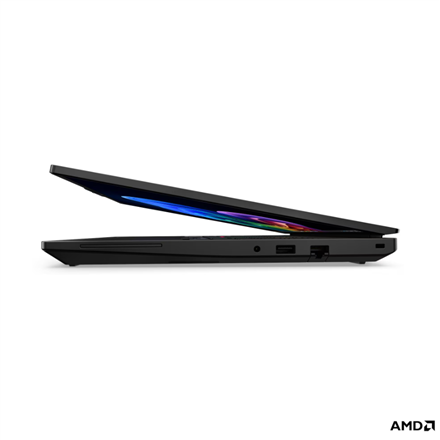 Lenovo ThinkPad T16 G5 AMD | Black | 16 " | IPS | WUXGA | 1920 x 1200 pixels | Anti-glare | AMD Ryzen 5 PRO | 215 | 16 GB | SODIMM DDR5 | Solid-state drive capacity 512 GB | AMD Radeon 740M Graphics | Windows 11 Pro | 802.11be | Bluetooth version 5.4 | Keyboard language Nordic | Keyboard backlit | Warranty 36 month(s) | Battery warranty 12 month(s) - Image 7