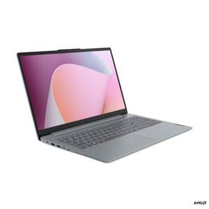 Lenovo IdeaPad Slim 3 15ABR8 AMD | Arctic Grey | 15.6 " | IPS | FHD | 1920 x 1080 pixels | Anti-glare | AMD Ryzen 7 | 5825U | 16 GB | Soldered DDR4 | Solid-state drive capacity 512 GB | AMD Radeon Graphics | Windows 11 Home | 802.11ax | Bluetooth version 5.2 | Keyboard language English | Warranty 24 month(s) | Battery warranty 12 month(s)