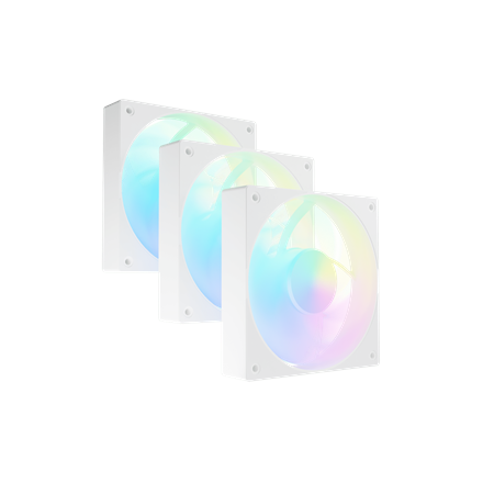 Fury Sai S12 ARGB PWM, 3-pack | Fan | White - Image 2
