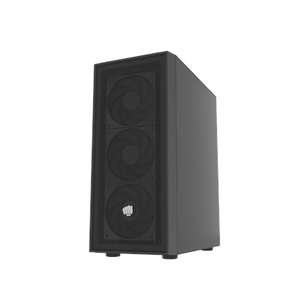Fury PC Case | SHOBO SH8F | Black | Midi Tower - Image 5