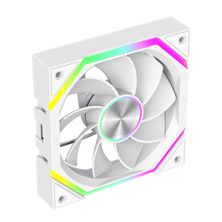Gamemax FN12A-N2 WL-RW | Case fan | White - Image 6