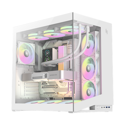 Gamemax Case | NEX C56 WH | ATX - Image 2