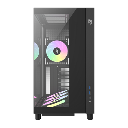 Gamemax Case | NEX C53 BK | ATX/BTF - Image 4