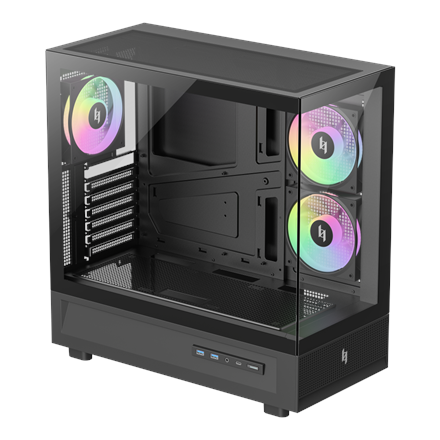 Gamemax Case | NEX C51 BK | ATX/BTF - Image 5