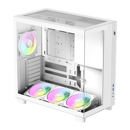 Gamemax Case | NEX C53 WH | ATX/BTF - Image 5