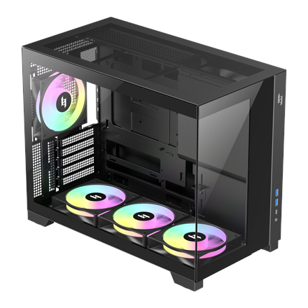 Gamemax Case | NEX C33 BK | MATX/BTF - Image 6