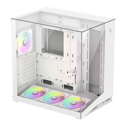Gamemax Case | NEX C56 VC WH | ATX - Image 6