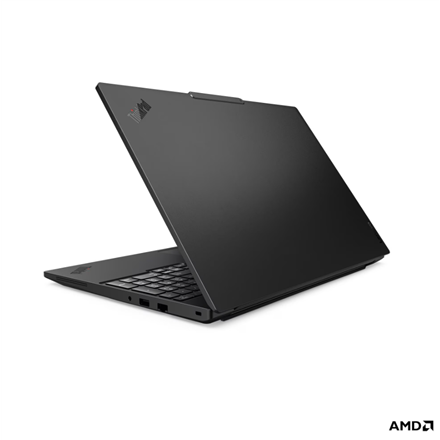 Lenovo ThinkPad T16 G5 AMD | Black | 16 " | IPS | WUXGA | 1920 x 1200 pixels | Anti-glare | AMD Ryzen 5 PRO | 215 | 16 GB | SODIMM DDR5 | Solid-state drive capacity 512 GB | AMD Radeon 740M Graphics | Windows 11 Pro | 802.11be | Bluetooth version 5.4 | Keyboard language Nordic | Keyboard backlit | Warranty 36 month(s) | Battery warranty 12 month(s) - Image 3