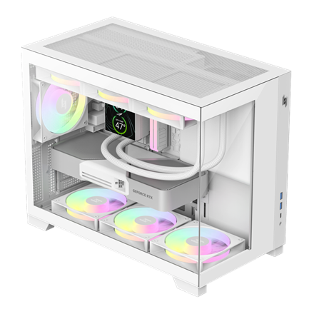 Gamemax Case | NEX C33 WH | MATX/BTF - Image 5