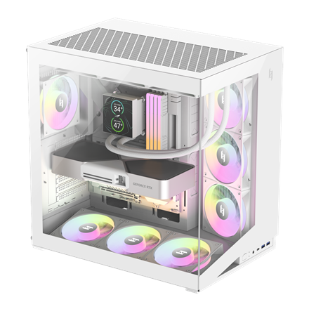 Gamemax Case | NEX C56 WH | ATX - Image 5