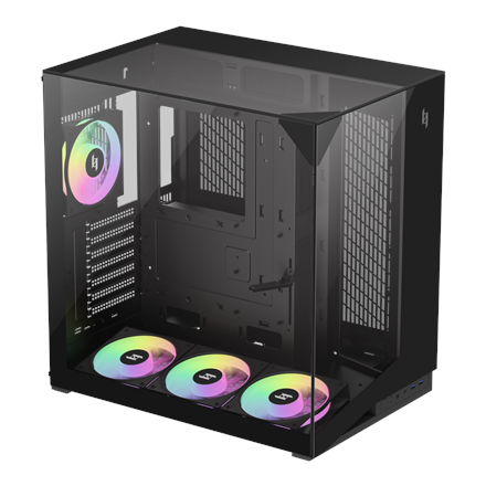 Gamemax Case | NEX C56 VC BK | ATX - Image 5