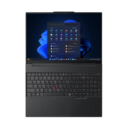 Lenovo ThinkPad E16 G3 Intel | Black | 16 " | IPS | WUXGA | 1920 x 1200 pixels | Anti-glare | Intel Core Ultra 5 | 226V | 16 GB | Soldered LPDDR5X | Solid-state drive capacity 512 GB | Intel Arc Graphics 130V | Windows 11 Pro | 802.11ax | Bluetooth version 5.3 | Keyboard language Nordic | Keyboard backlit | Warranty 36 month(s) | Battery warranty 12 month(s) - Image 4