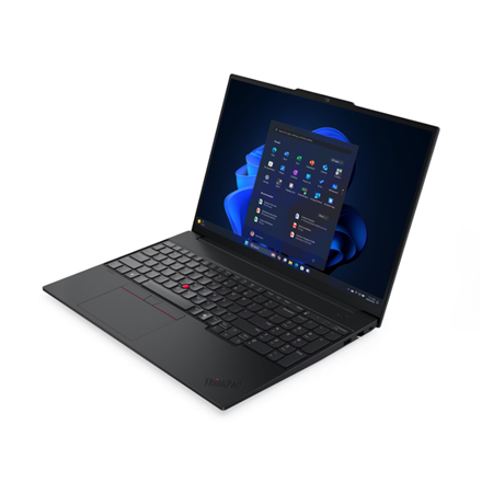 Lenovo ThinkPad E16 G3 Intel | Black | 16 " | IPS | WUXGA | 1920 x 1200 pixels | Anti-glare | Intel Core Ultra 7 | 258V | 32 GB | Soldered LPDDR5X | Solid-state drive capacity 512 GB | Intel Arc Graphics 140V | Windows 11 Pro | 802.11ax | Bluetooth version 5.3 | Keyboard language English | Keyboard backlit | Warranty 36 month(s) | Battery warranty 12 month(s) - Image 3