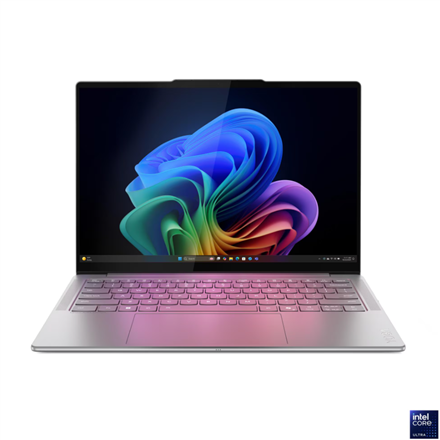 Lenovo Yoga Slim 7 14ILL10 Intel | Luna Grey | 14 " | OLED | WUXGA | 1920 x 1200 pixels | Glossy | Intel Core Ultra 7 | 256V | 16 GB | Soldered LPDDR5X | Solid-state drive capacity 512 GB | Intel Arc Graphics 140V | Windows 11 Home | 802.11be | Bluetooth version 5.4 | Keyboard language English | Keyboard backlit | Warranty 24 month(s) | Battery warranty 12 month(s) - Image 2