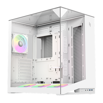 Gamemax Case | NEX C56 VC WH | ATX - Image 3