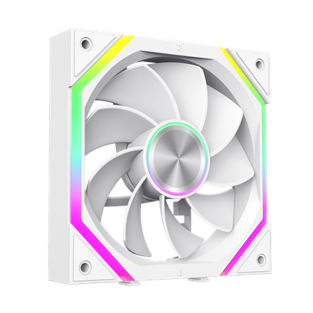 Gamemax FN12A-N2 WL-RW | Case fan | White - Image 3