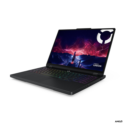 Lenovo Legion Pro 5 16ADR10 | Eclipse Black | 16 " | IPS | WQXGA | 2560 x 1600 pixels | 240 Hz | Anti-glare | AMD Ryzen 9 | 8945HX | 32 GB | SO-DIMM DDR5 | Solid-state drive capacity 1000 GB | NVIDIA GeForce RTX 5070 | GDDR7 | 8 GB | Windows 11 Home | 802.11be | Bluetooth version 5.4 | Keyboard language US international | Keyboard backlit | Warranty 24 month(s) | Battery warranty 12 month(s) - Image 4