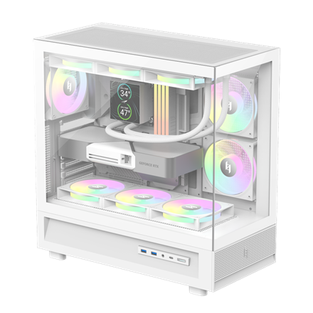 Gamemax Case | NEX C51 WH | ATX/BTF - Image 4