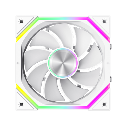Gamemax FN12A-N2 WL-RW | Case fan | White - Image 5