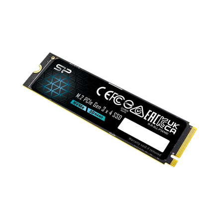 Silicon Power SP P34A60 | 128 GB | Solid-state drive interface M.2 PCIe Gen 3x4 | Read speed 1800 MB/s | Write speed 600 MB/s - Image 3