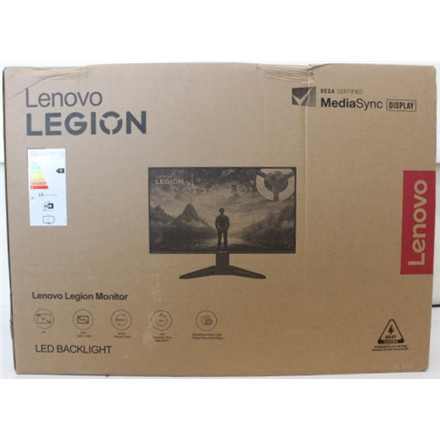 SALE OUT. Lenovo Legion R27s (A25270FR0) 27 Monitor - HDMI | Lenovo Legion R27s | 27 " | IPS | 16:9 | 144 Hz | 1 ms | 1920 x 1080 pixels | 250 cd/m² | HDMI ports quantity 1 | Raven Black | Warranty 36 month(s) | DAMAGED PACKAGING - Image 2