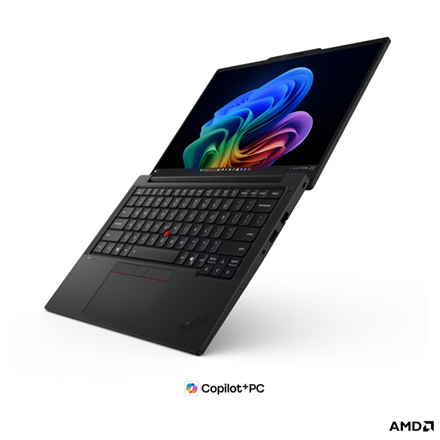 Lenovo ThinkPad T14 G7 AMD | Black | 14 " | IPS | WUXGA | 1920 x 1200 pixels | Anti-glare | AMD Ryzen AI 5 PRO | 440 | 16 GB | SODIMM DDR5 | Solid-state drive capacity 512 GB | AMD Radeon 840M Graphics | Windows 11 Pro | 802.11be | Bluetooth version 5.4 | Keyboard language Nordic | Keyboard backlit | Warranty 36 month(s) | Battery warranty 12 month(s) - Image 3