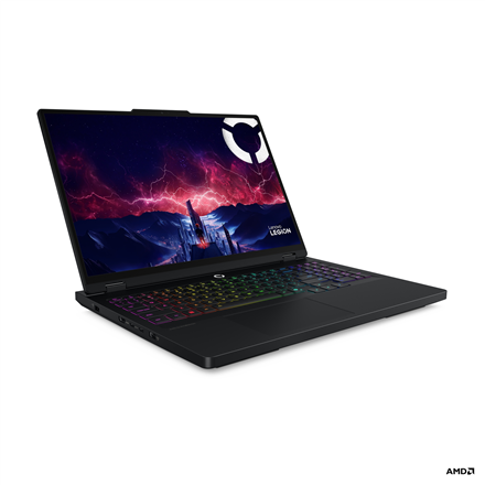 Lenovo Legion Pro 5 16ADR10 | Eclipse Black | 16 " | IPS | WQXGA | 2560 x 1600 pixels | 240 Hz | Anti-glare | AMD Ryzen 9 | 8945HX | 32 GB | SO-DIMM DDR5 | Solid-state drive capacity 1000 GB | NVIDIA GeForce RTX 5070 | GDDR7 | 8 GB | Windows 11 Home | 802.11be | Bluetooth version 5.4 | Keyboard language US international | Keyboard backlit | Warranty 24 month(s) | Battery warranty 12 month(s) - Image 3
