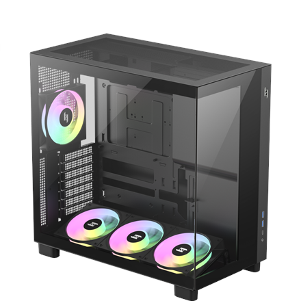 Gamemax Case | NEX C53 BK | ATX/BTF - Image 6