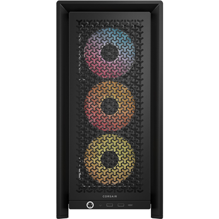 Corsair PC Case | Frame 4000D RS ARGB Modular | Black | Mid-Tower - Image 4