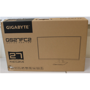 Gigabyte SALE OUT. | GS27FC2 EK | 27 " | VA | FHD | 240 Hz | 1 ms | 1920 x 1080 pixels | 350 cd/m² | HDMI ports quantity 2 | Warranty 36 month(s) | DAMAGED PACKAGING