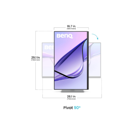 Benq MA320UP | 32 " | IPS | 16:9 | 60 Hz | 5 ms | 3840 x 2160 pixels | 550 cd/m² | HDMI ports quantity 2 - Image 3