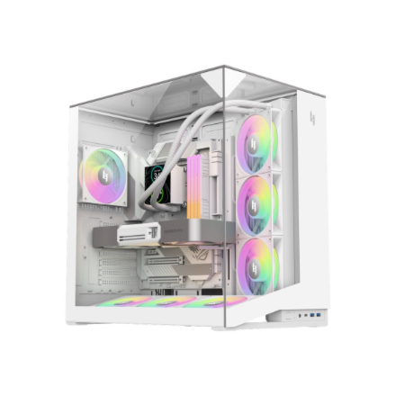 Gamemax Case | NEX C56 VC WH | ATX - Image 2