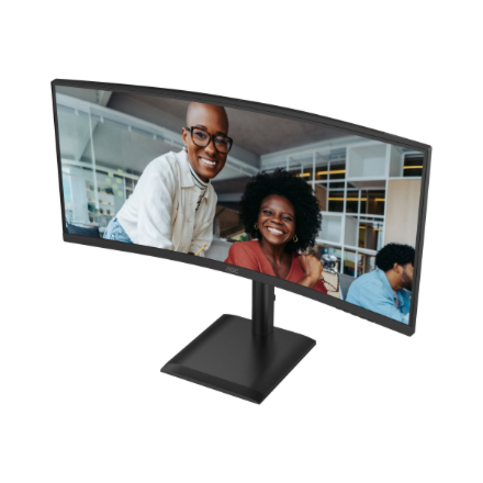 AOC CU34E4CV | 34 " | VA | 21:9 | 120 Hz | 4 ms | 3440 x 1440 pixels | HDMI ports quantity 2 | Black - Image 6