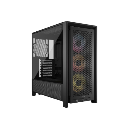 Corsair PC Case | Frame 4000D RS ARGB Modular | Black | Mid-Tower - Image 3