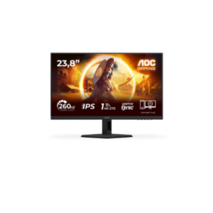 AOC 24G4ZRE | 24 " | Fast IPS | FHD | 16:9 | 240 Hz | 1 ms | 1920 x 1080 pixels | 300 cd/m² | HDMI ports quantity 2 | Black