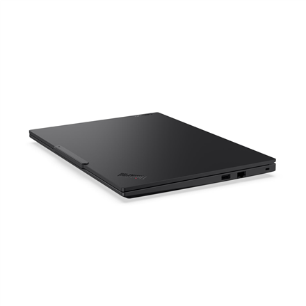 Lenovo ThinkPad E14 G7 Intel | Black | 14 " | IPS | WUXGA | 1920 x 1200 pixels | Anti-glare | Intel Core Ultra 5 | 228V | 32 GB | Soldered LPDDR5x | Solid-state drive capacity 512 GB | Intel Arc Graphics 130V | Windows 11 Pro | 802.11ax | Bluetooth version 5.3 | Keyboard language Nordic | Keyboard backlit | Warranty 36 month(s) | Battery warranty 12 month(s) - Image 7