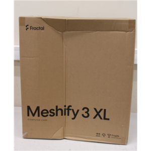 SALE OUT. Fractal Design Meshify 3 XL | Black RGB TG Light Tint | Mid-Tower | DAMAGED PACKAGING | ATX
