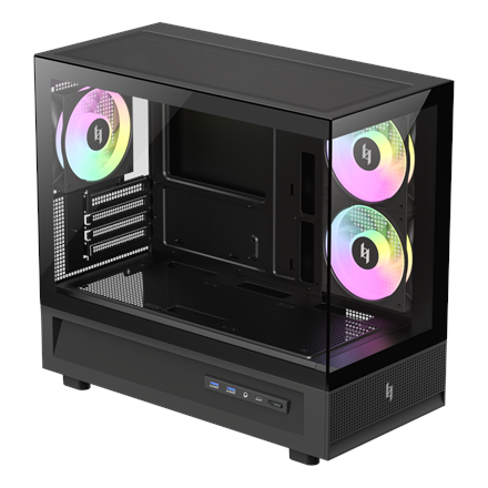Gamemax Case | NEX C31 BK | MATX/BTF - Image 6
