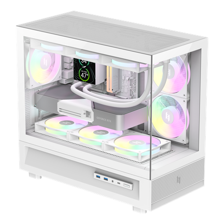 Gamemax Case | NEX C31 WH | MATX/BTF - Image 5