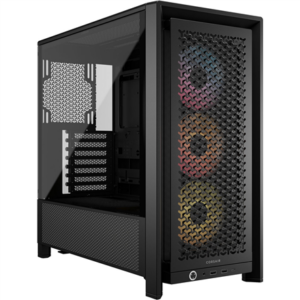 Corsair PC Case | Frame 4000D RS ARGB Modular | Black | Mid-Tower