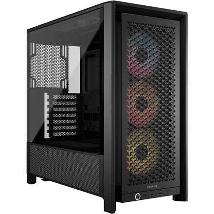 Corsair PC Case | Frame 4000D RS ARGB Modular | Black | Mid-Tower - Image 2