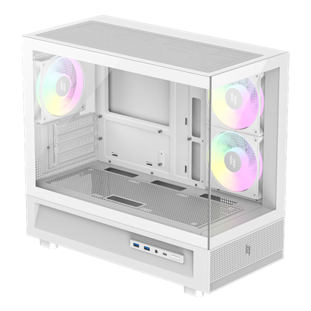 Gamemax Case | NEX C31 WH | MATX/BTF - Image 6