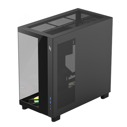Gamemax Case | NEX C53 BK | ATX/BTF - Image 7