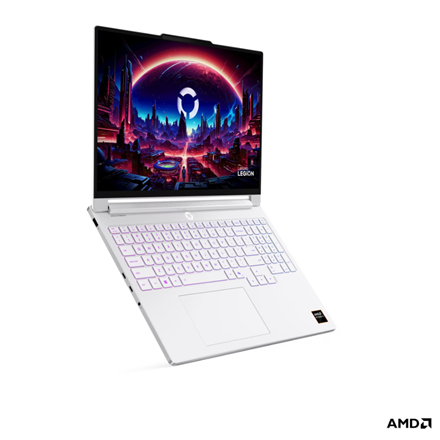 Lenovo Legion 7 16AGP11 AMD | Glacier White | 16 " | OLED | WQXGA | 2560 x 1600 pixels | Glossy | AMD Ryzen AI 7 | 450 | 32 GB | Soldered LPDDR5X | Solid-state drive capacity 1000 GB | NVIDIA GeForce RTX 5060 | GDDR7 | 8 GB | Windows 11 Home | 802.11be | Bluetooth version 5.4 | Keyboard language English | Keyboard backlit | Warranty 24 month(s) | Battery warranty 12 month(s) - Image 7